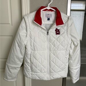 St Louis Cardinal White and Red Jacket